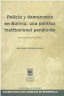 Tapa de Policia y democracia en Bolivia