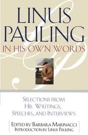 Tapa de Linus Pauling in His Own Words