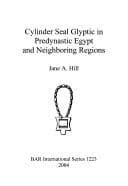 Tapa de Cylinder seal glyptic in predynastic Egypt and neighboring regions