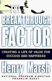 Tapa de The breakthrough factor