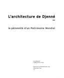 Tapa de L'architecture de Djenné, Mali