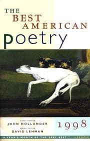Tapa de The Best American Poetry 1998 (Best American Poetry)