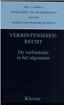 Tapa de Verbintenissenrecht