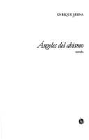 Tapa de Angeles del abismo