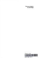 Tapa de Nouveaux departs en phonologie: les conceptions sub- et suprasegmentales