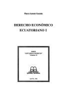 Tapa de Derecho económico ecuatoriano