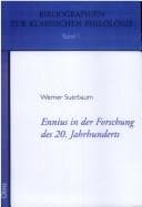 Tapa de Ennius in der Forschung des 20. Jahrhunderts