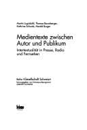 Tapa de Medientexte zwischen Autor und Publikum
