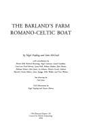 Tapa de The Barland's Farm Romano-Celtic boat