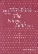 Tapa de The Nicene faith