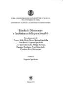 Tapa de Friedrich Dürrenmatt e l'esperienza della paradossalità