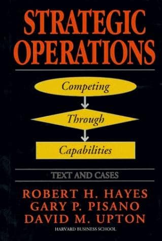 Tapa de Strategic operations