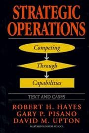 Tapa de Strategic operations
