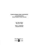 Tapa de Voices from the continent