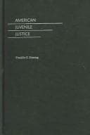 Tapa de American juvenile justice