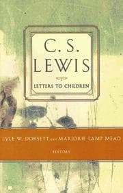 Tapa de C. S. Lewis' Letters to Children
