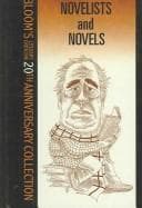 Tapa de Novelists and novels