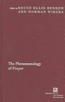 Tapa de The phenomenology of prayer