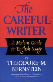 Tapa de The Careful Writer
