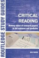 Tapa de Critical reading