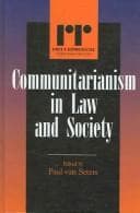 Tapa de Communitarianism in law and society
