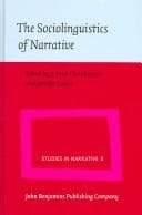 Tapa de The sociolinguistics of narrative
