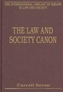 Tapa de The law and society canon