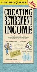 Tapa de Creating retirement income
