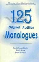 Tapa de 125 original audition monologues