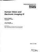 Tapa de Human vision and electronic imaging IX