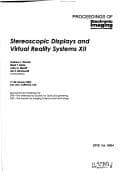 Tapa de Stereoscopic Displays and Virtual Reality Systems XII