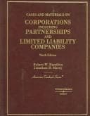 Tapa de Cases and materials on corporations, including partnerships and limited liability companies