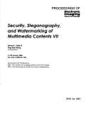 Tapa de Security, steganography, and watermarking of multimedia contents VII