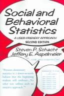 Tapa de Social and behavioral statistics
