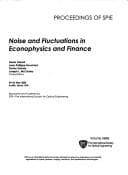 Tapa de Noise and fluctuations in econophysics and finance