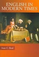 Tapa de English in modern times, 1700-1945