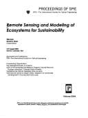 Tapa de Remote Sensing and Modeling of Ecosystems for Sustainability