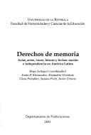 Tapa de Derechos de memoria