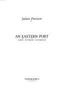 Tapa de An eastern port and other stories