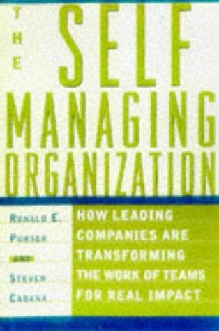 Tapa de The self managing organization