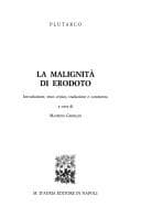 Tapa de La malignità di Erodoto