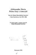 Tapa de Późne listy z Ameryki