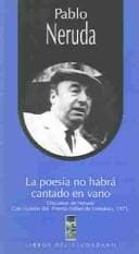 Tapa de La poesía no habrá cantado en vano