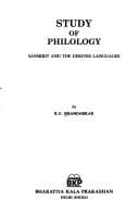 Tapa de Study of philology