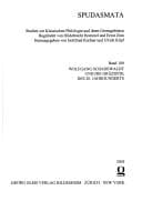 Tapa de Wolfgang Schadewaldt und die Gräzistik des 20. Jahrhunderts