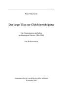 Tapa de Der lange Weg zur Gleichberechtigung