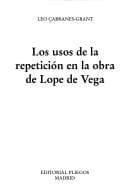 Tapa de Los usos de la repetición en la obra de Lope de Vega