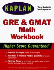 Tapa de KAPLAN GRE / GMAT MATH WORKBOOK