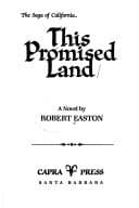 Tapa de This promised land