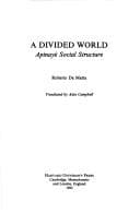 Tapa de A divided world